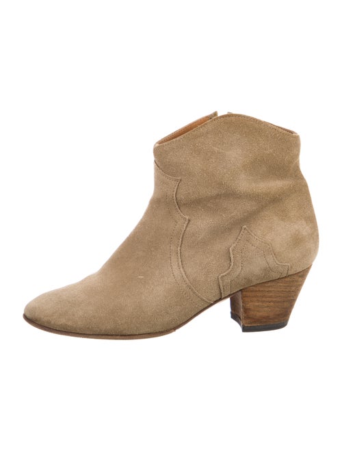 Isabel Marant Suede Western Boots