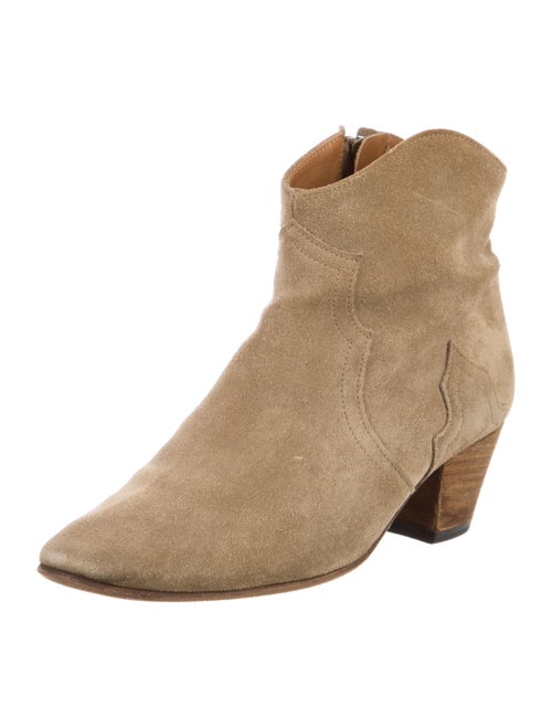 Isabel Marant Suede Western Boots