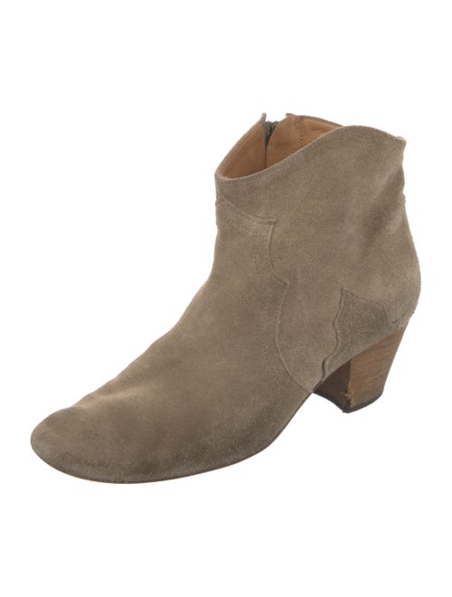 Isabel Marant Suede Western Boots