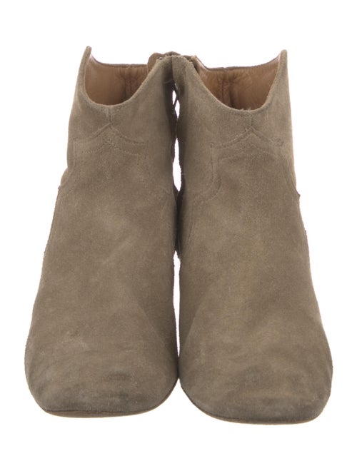 Isabel Marant Suede Western Boots