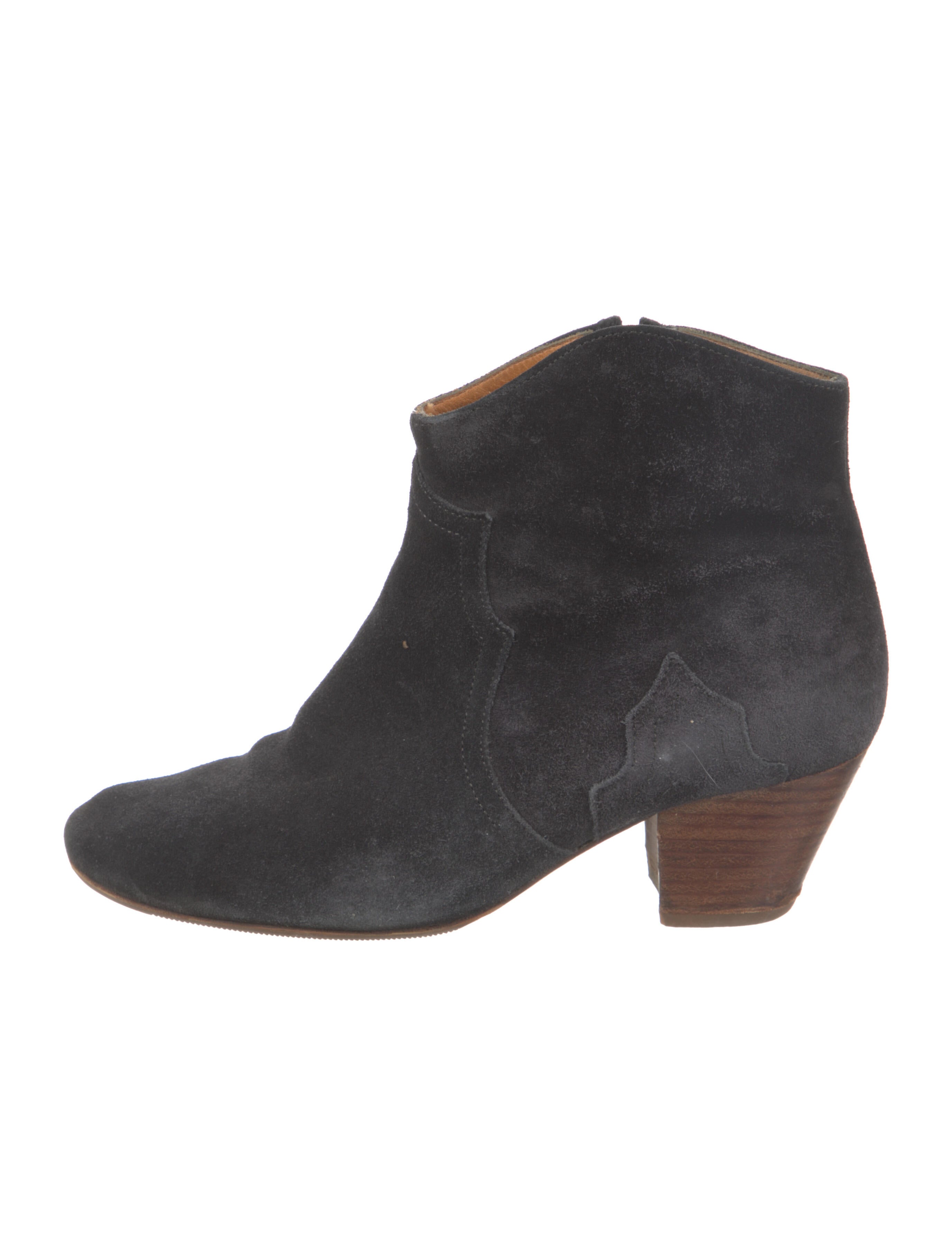 Isabel Marant Suede Western Boots