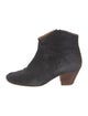 Isabel Marant Suede Western Boots