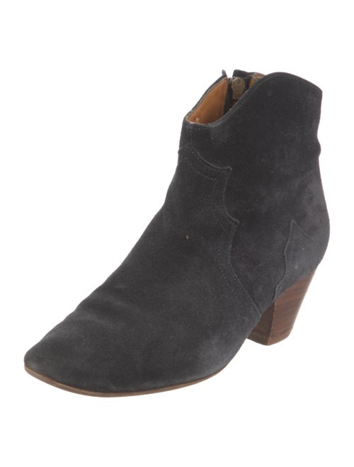 Isabel Marant Suede Western Boots