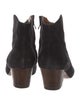 Isabel Marant Leather Western Boots