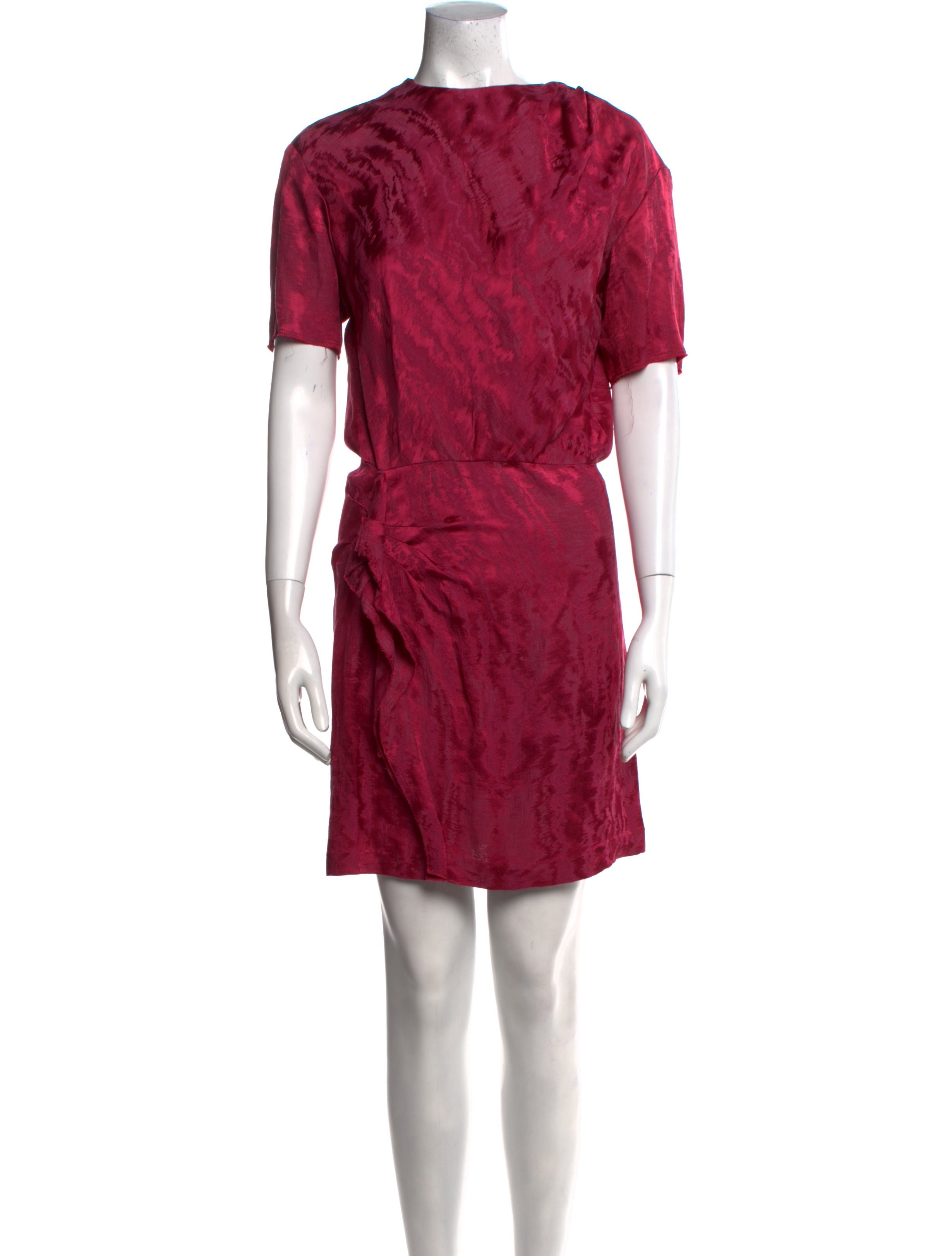 Isabel Marant Crew Neck Mini Dress