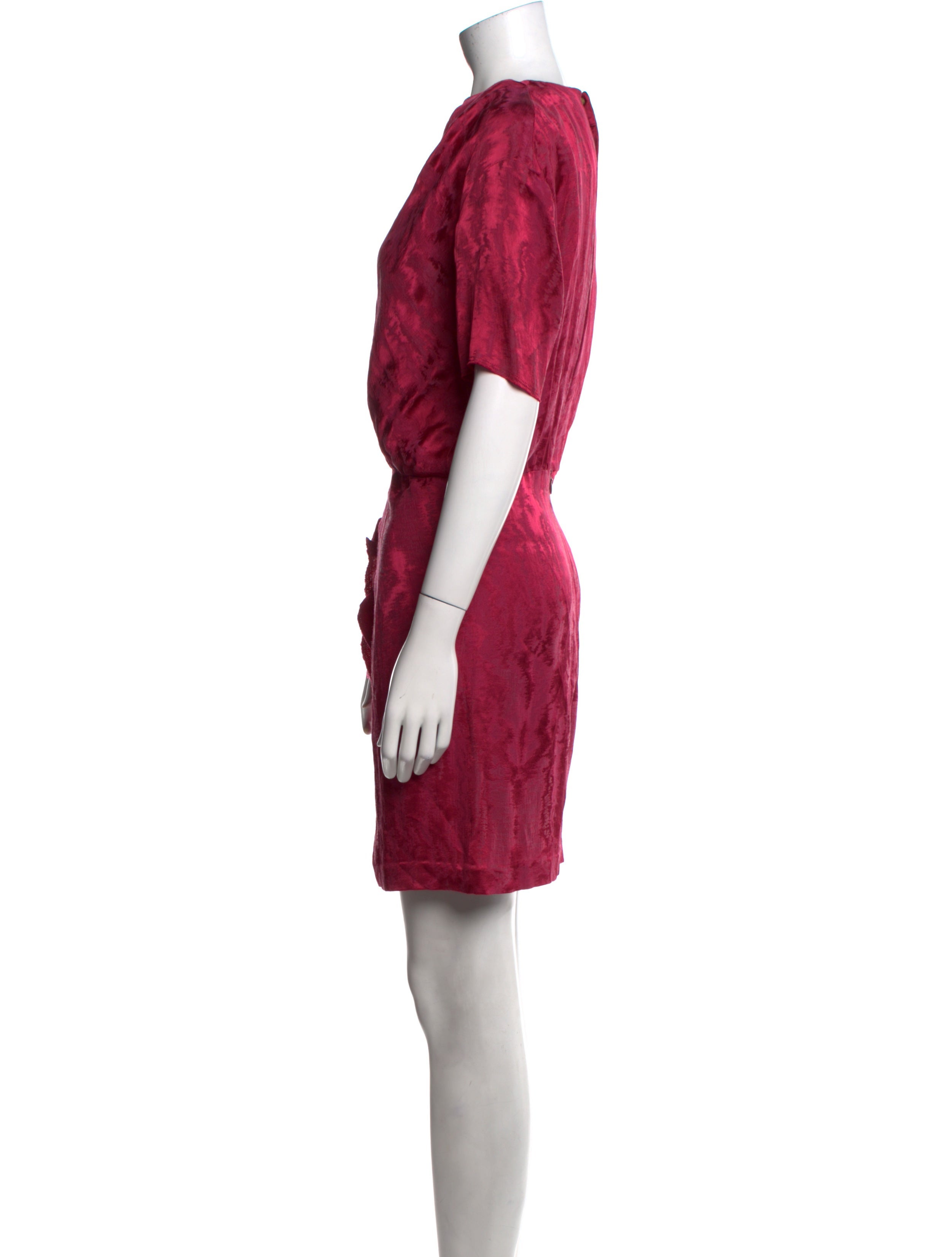 Isabel Marant Crew Neck Mini Dress