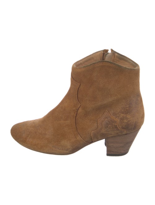 Isabel Marant Suede Western Boots