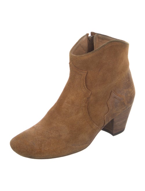 Isabel Marant Suede Western Boots