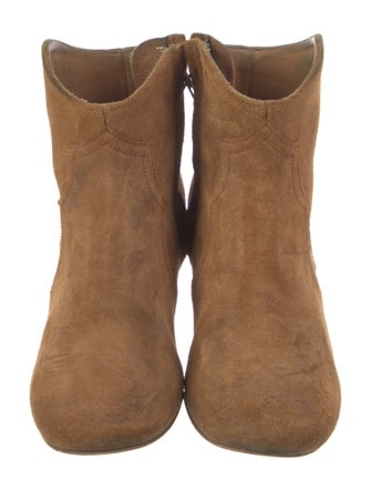 Isabel Marant Suede Western Boots