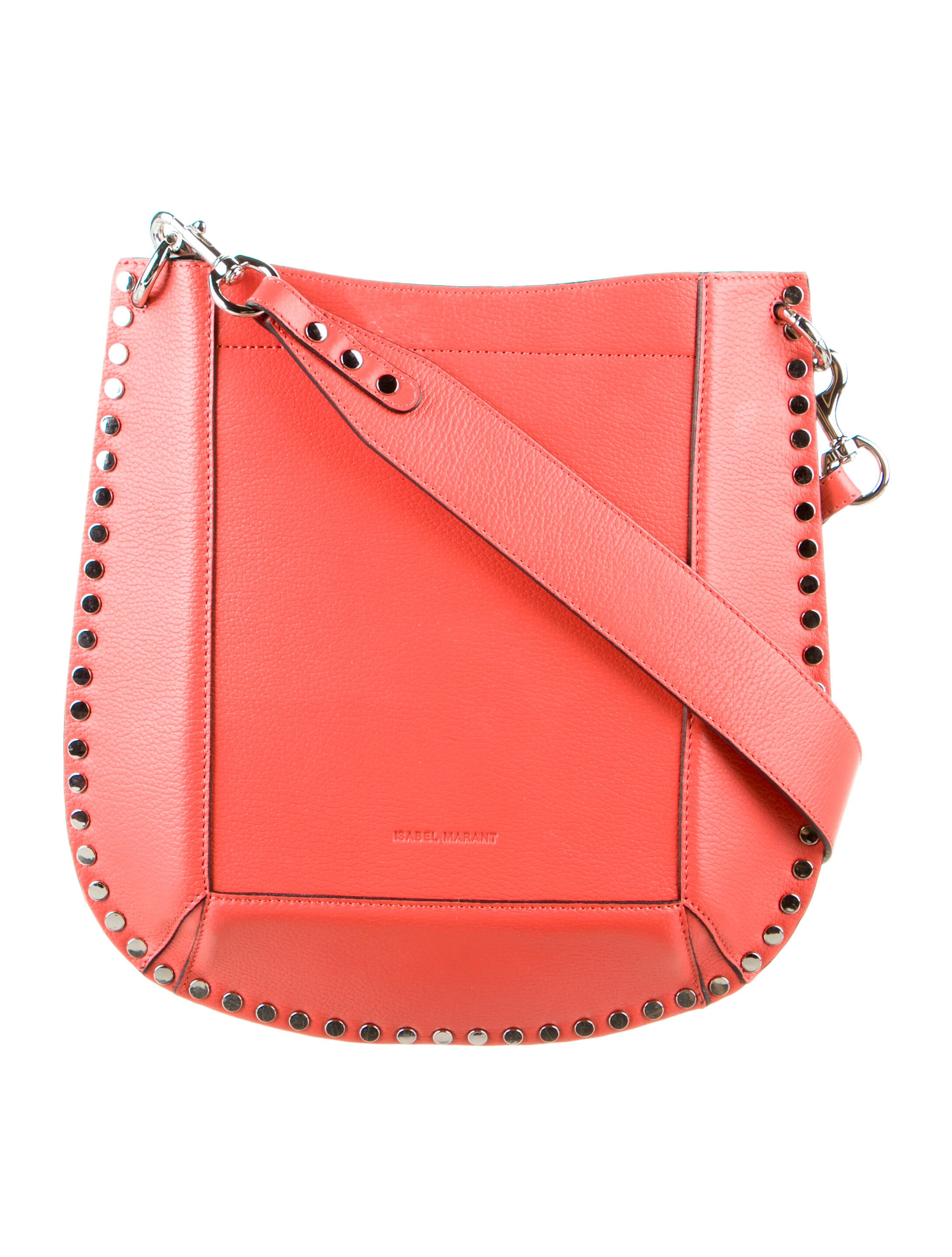 Isabel Marant Leather Crossbody Bag Red Crossbody Bags, Handbags ISA169806 The RealReal