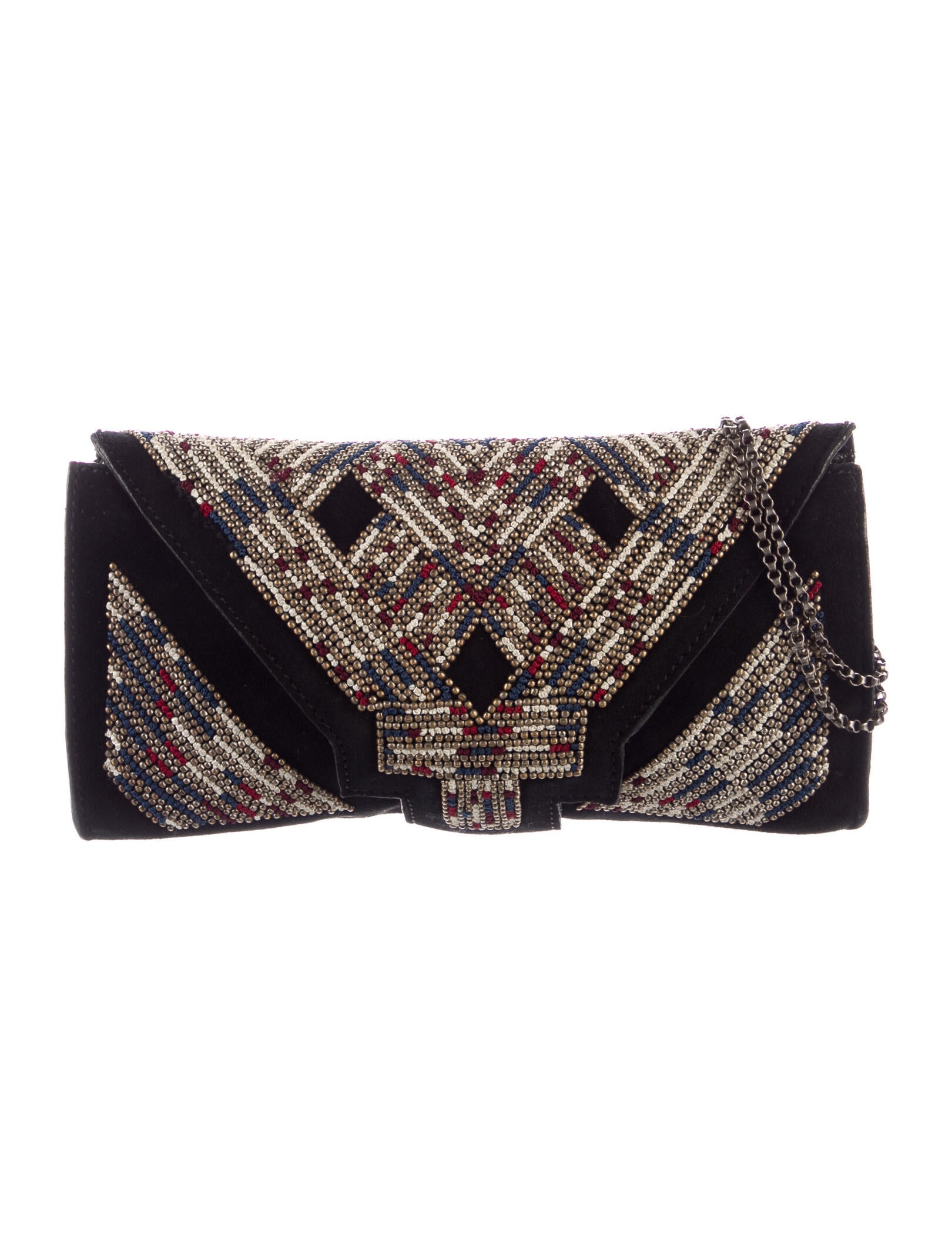 Isabel Marant Beaded Crossbody Bag Black Crossbody Bags, Handbags ISA171515 The RealReal