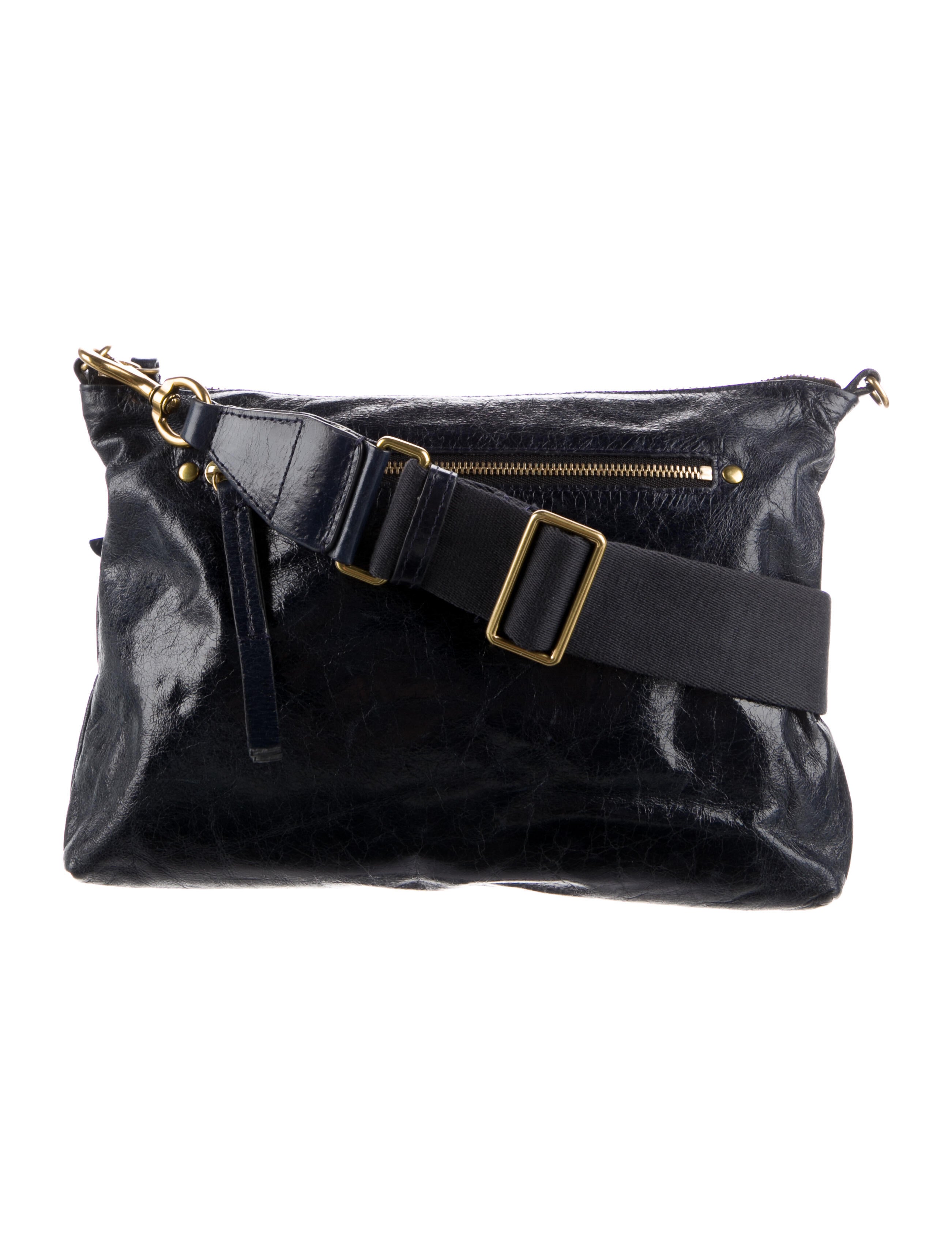 Isabel Marant Leather Crossbody Bag Blue Crossbody Bags, Handbags ISA172373 The RealReal