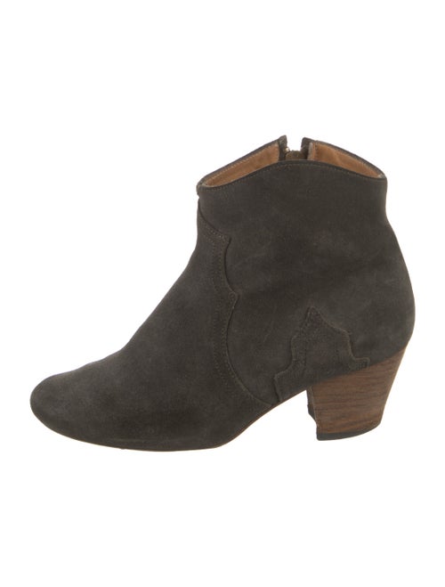Isabel Marant Suede Western Boots