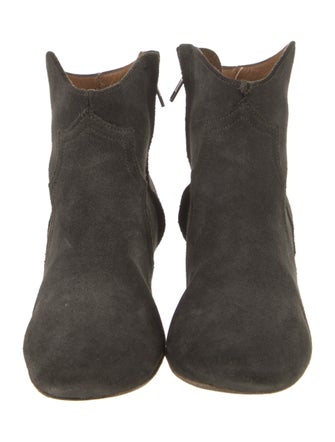 Isabel Marant Suede Western Boots