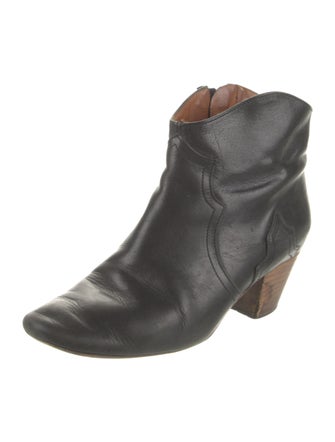 Isabel Marant Leather Western Boots