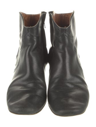 Isabel Marant Leather Western Boots