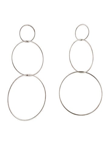 Isabel Marant Hoop Triple Tiered Earrings