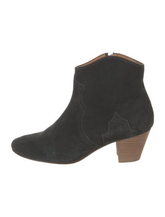 Isabel Marant Suede Western Boots