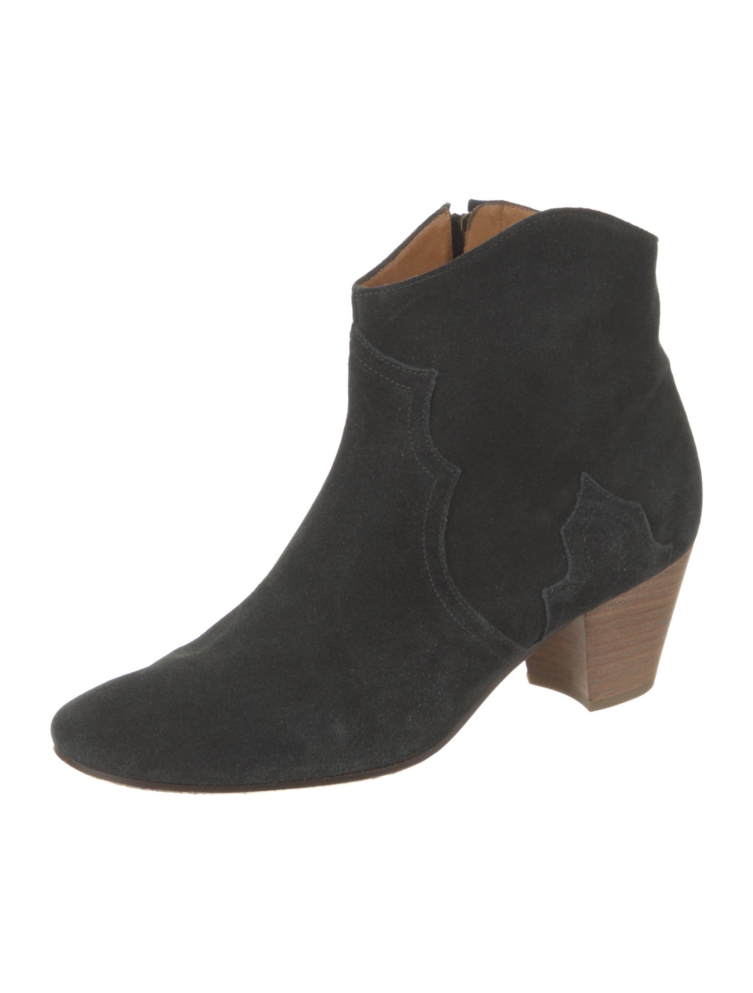 Isabel Marant Suede Western Boots