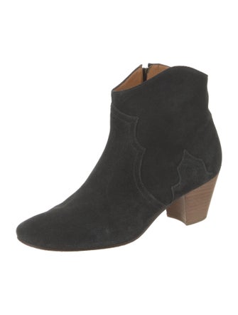 Isabel Marant Suede Western Boots
