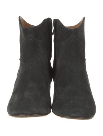 Isabel Marant Suede Western Boots