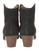 Isabel Marant Suede Western Boots