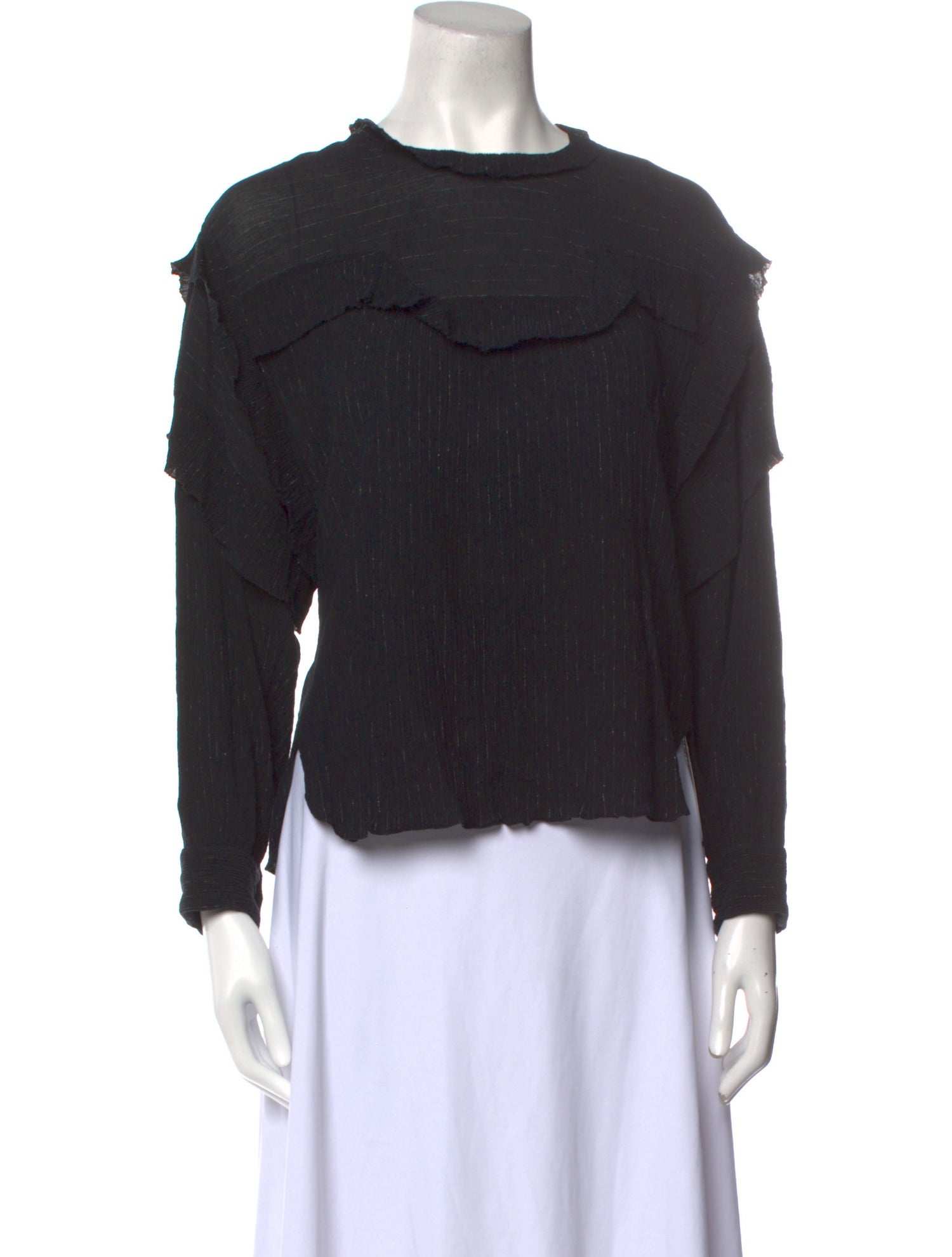 Isabel Marant Crew Neck Long Sleeve Sweatshirt