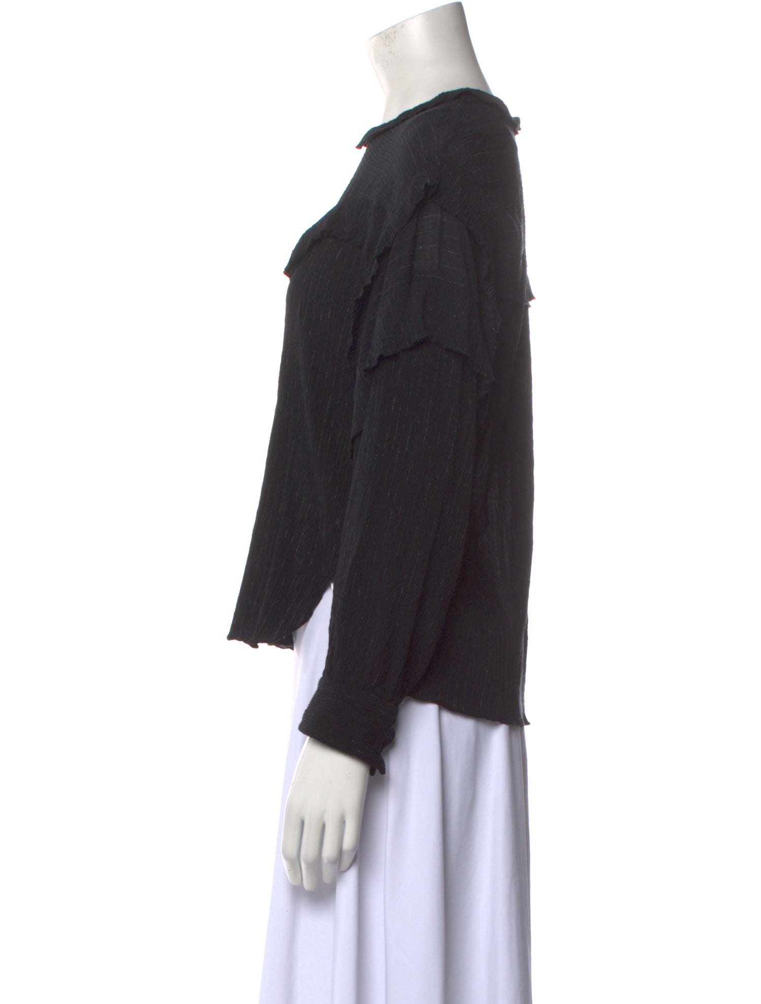 Isabel Marant Crew Neck Long Sleeve Sweatshirt