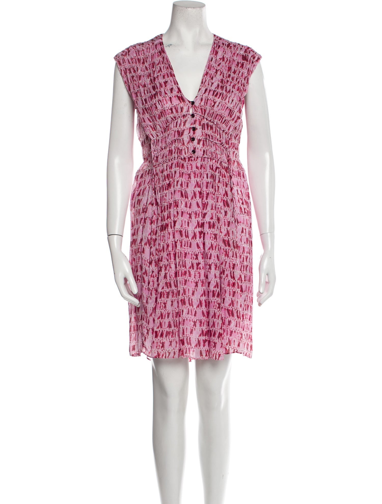 Isabel Marant Printed Knee-Length Dress