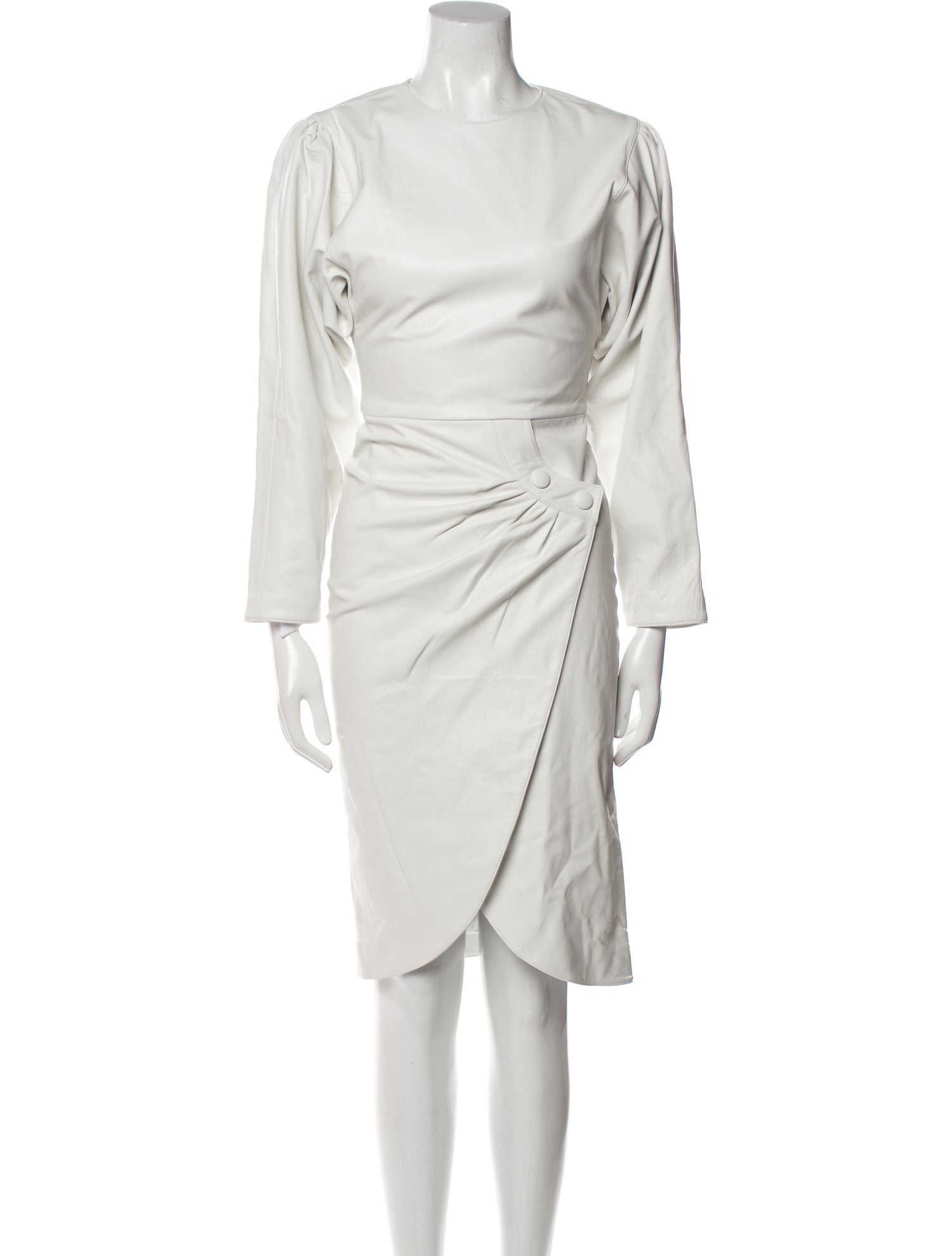 Isabel Marant Lamb Leather Midi Length Dress w/ Tags