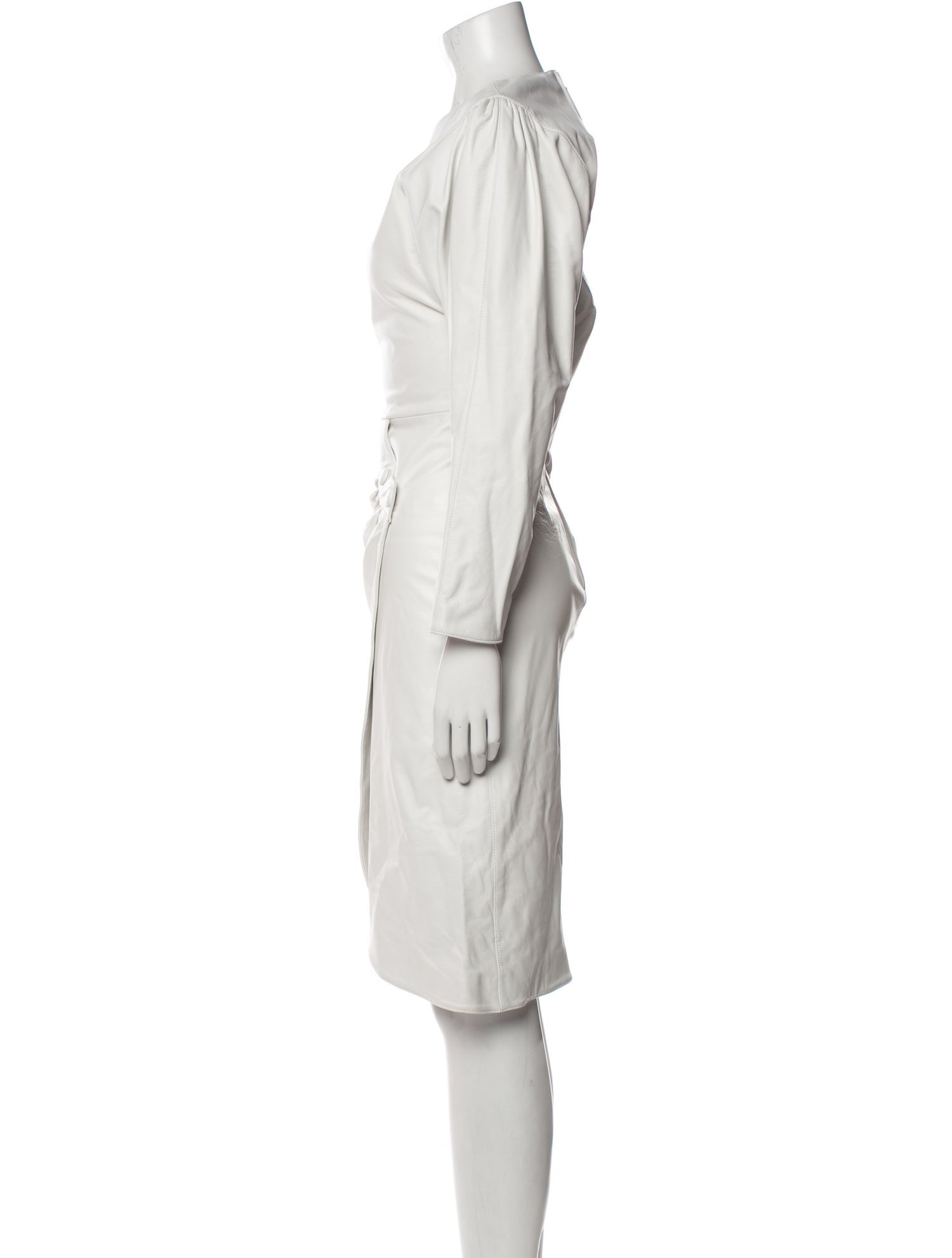 Isabel Marant Lamb Leather Midi Length Dress w/ Tags
