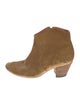 Isabel Marant Suede Western Boots