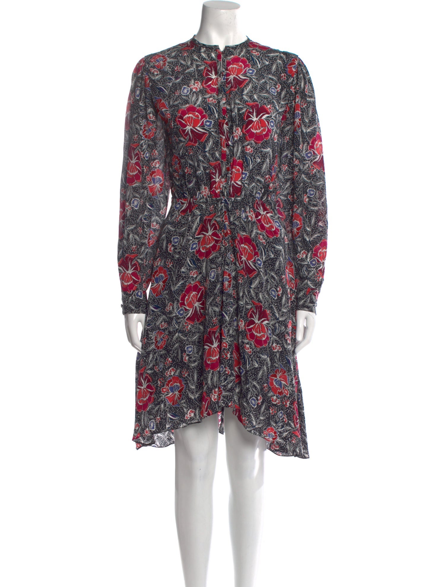Isabel Marant Silk Knee-Length Dress