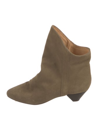 Isabel Marant Suede Western Boots