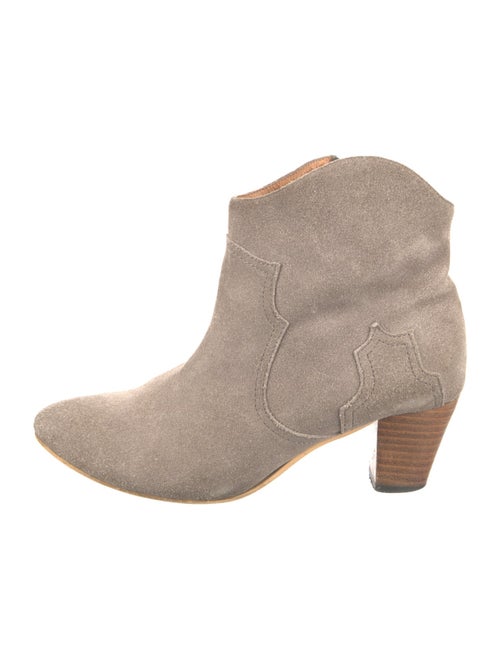 Isabel Marant Suede Western Boots