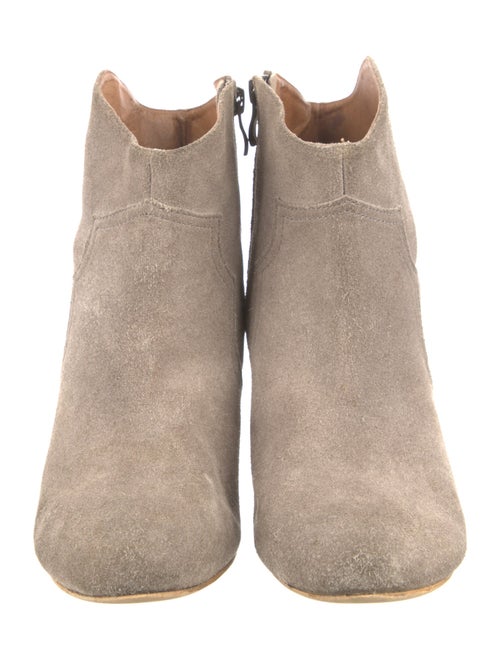 Isabel Marant Suede Western Boots