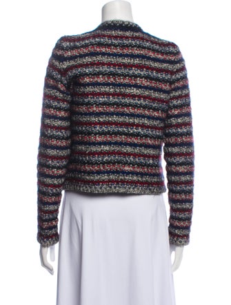 Isabel Marant Striped Open Front Sweater