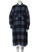 Isabel Marant Plaid Print Coat