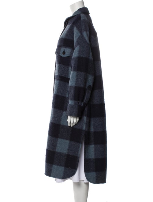Isabel Marant Plaid Print Coat