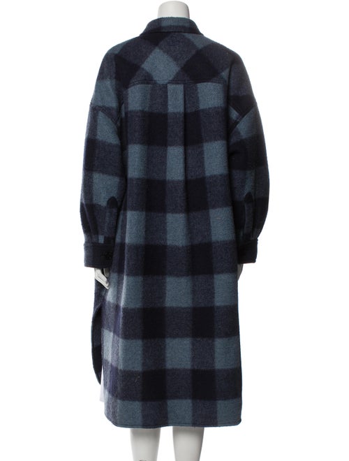 Isabel Marant Plaid Print Coat