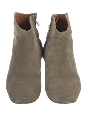 Isabel Marant Leather Western Boots