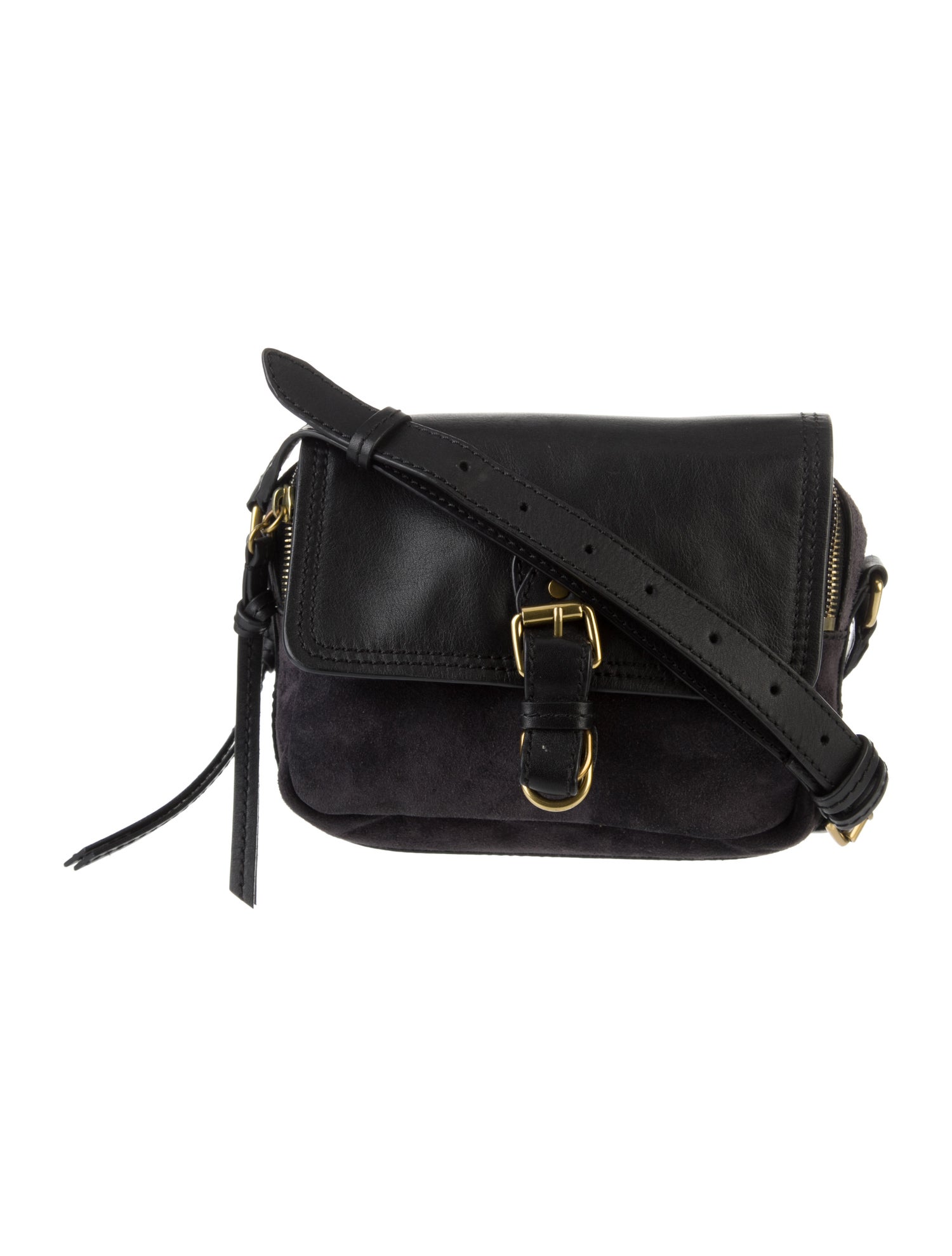 Isabel Marant Leather Crossbody Bag Black Crossbody Bags, Handbags