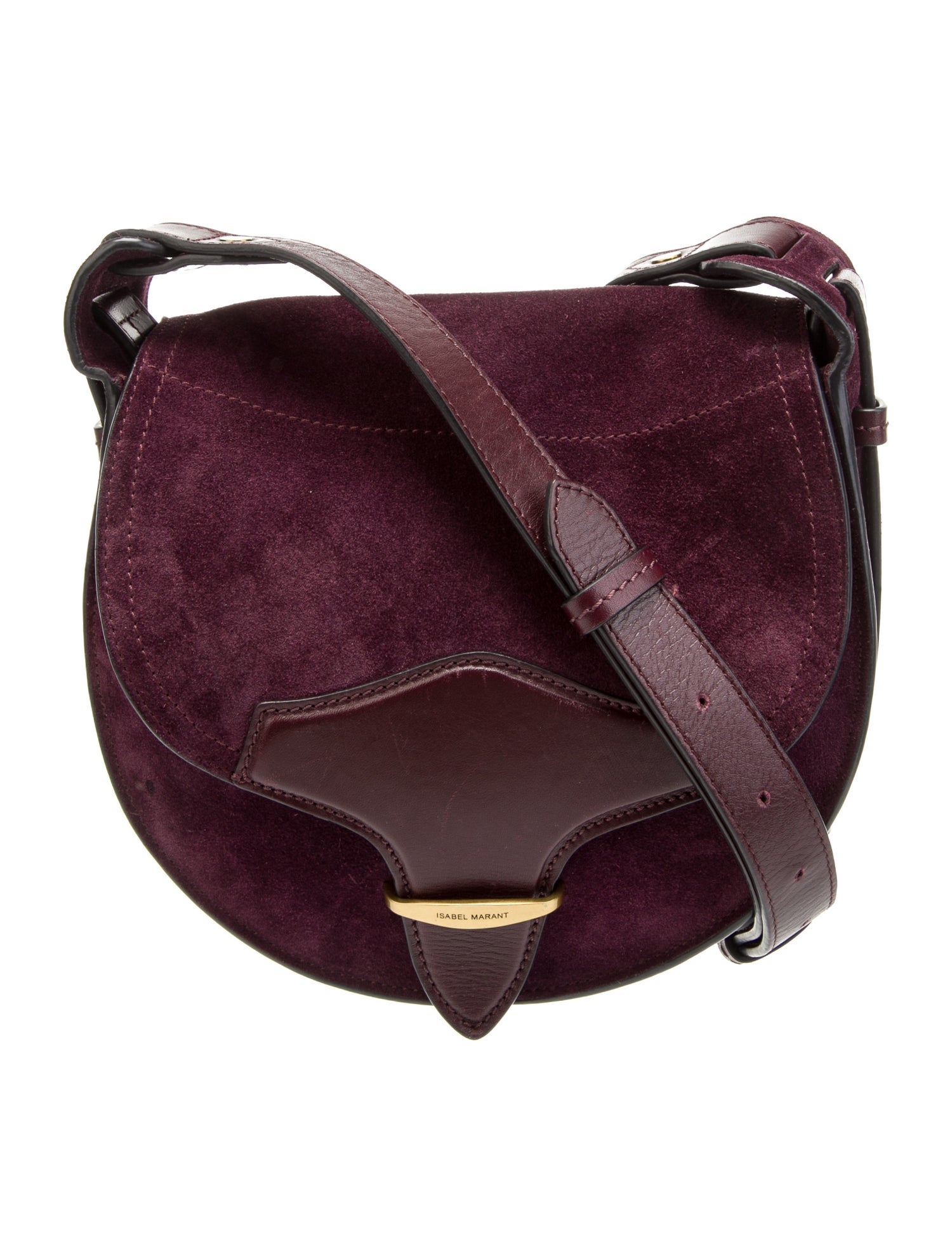 Isabel Marant Suede Crossbody Bag Purple Crossbody Bags, Handbags