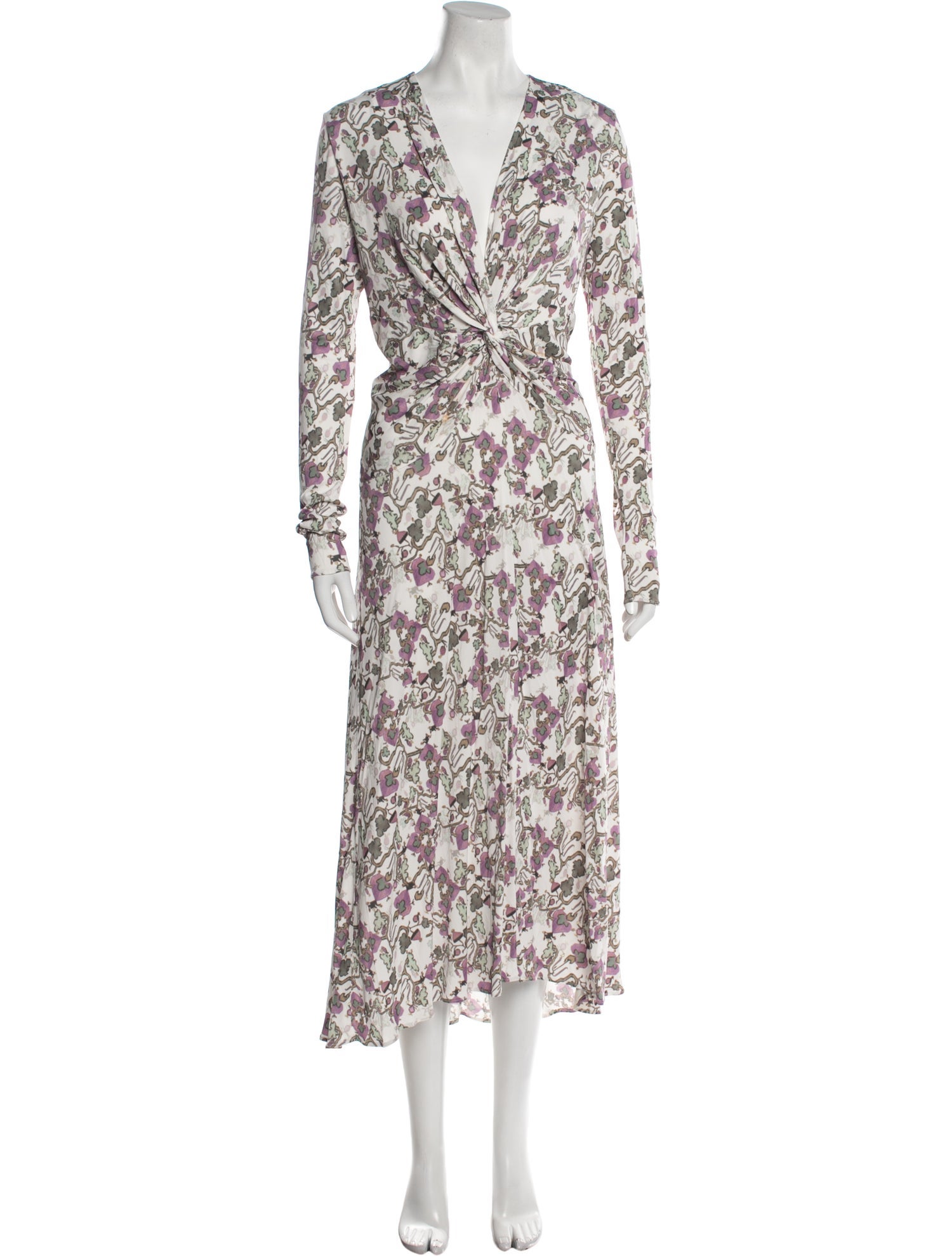 Isabel Marant Floral Print Long Dress