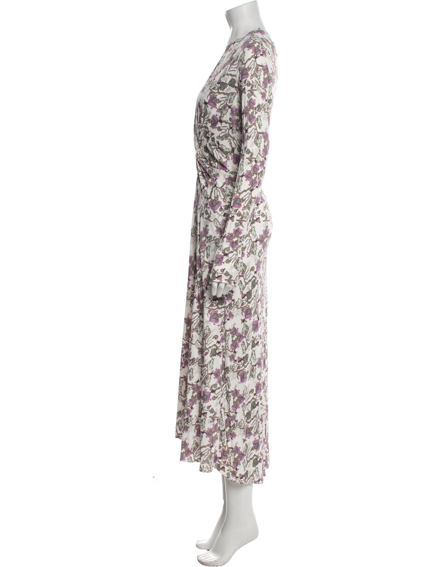 Isabel Marant Floral Print Long Dress