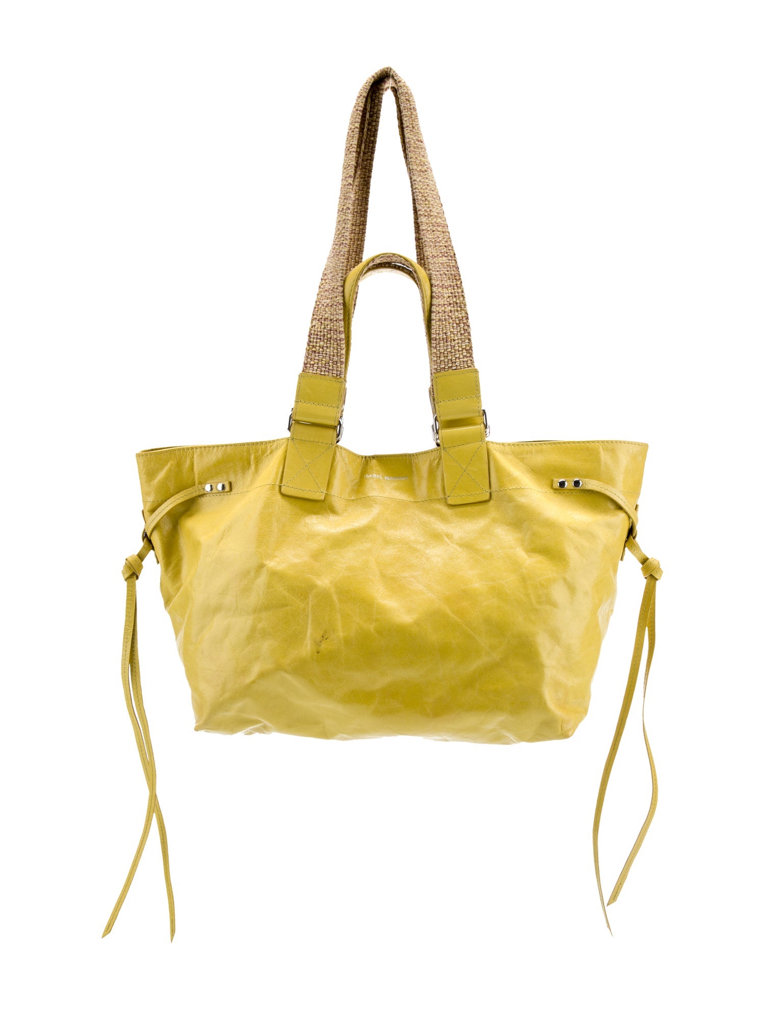 Isabel Marant Wardy Shoulder Bag - Yellow Shoulder Bags, Handbags ...
