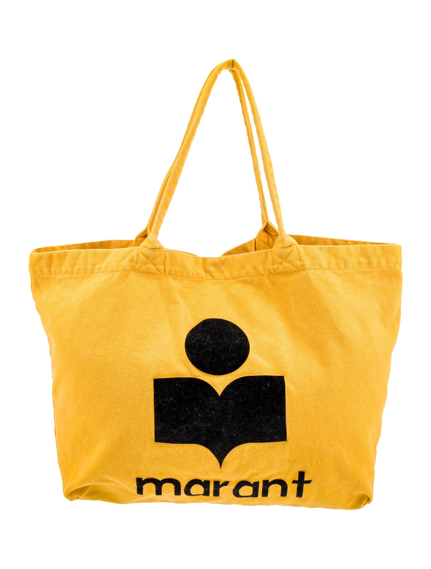 Isabel Marant Canvas Totes Bag Yellow Totes, Handbags ISA198428