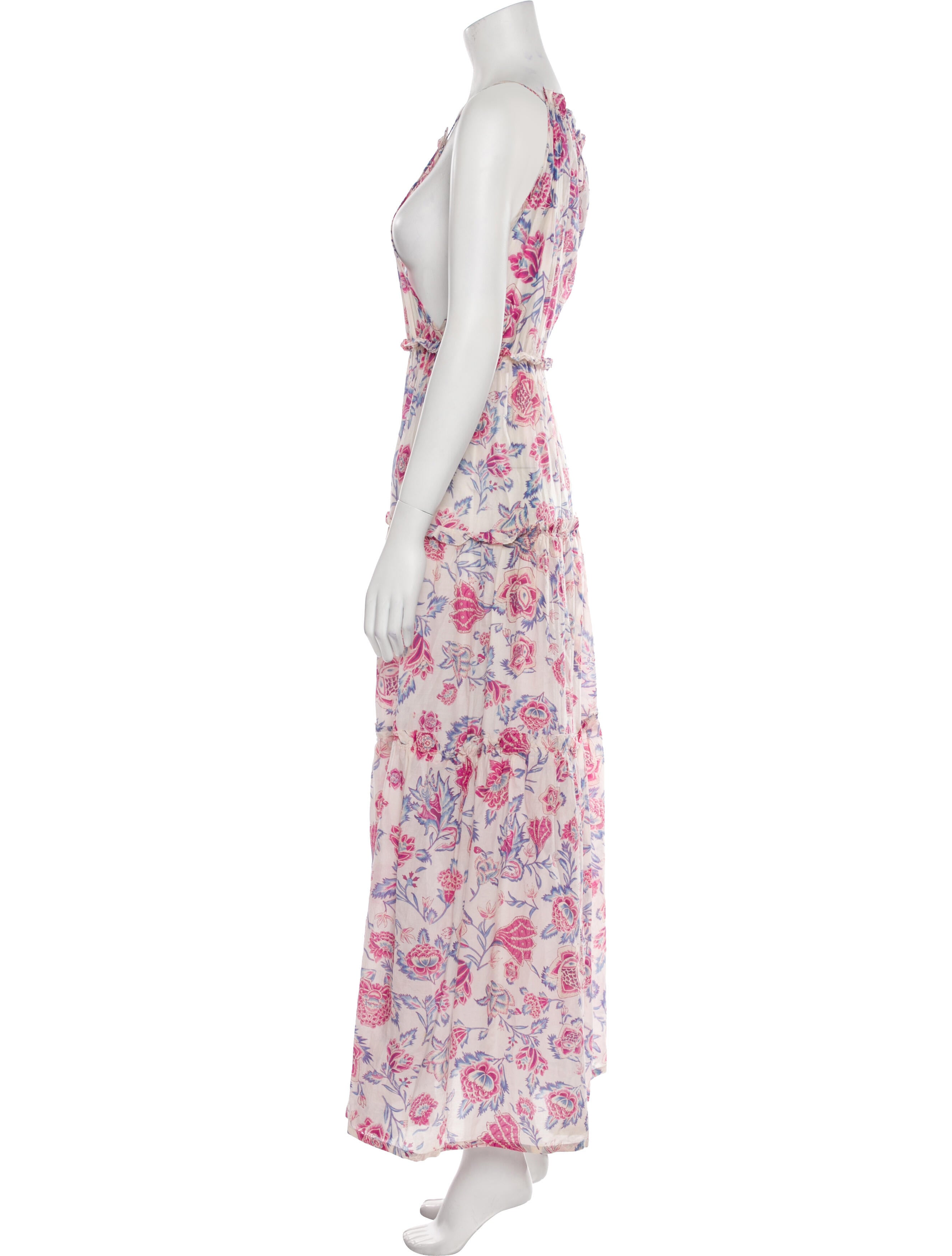 Zimmermann Floral Print Long Dress - Neutrals Dresses, Clothing ...