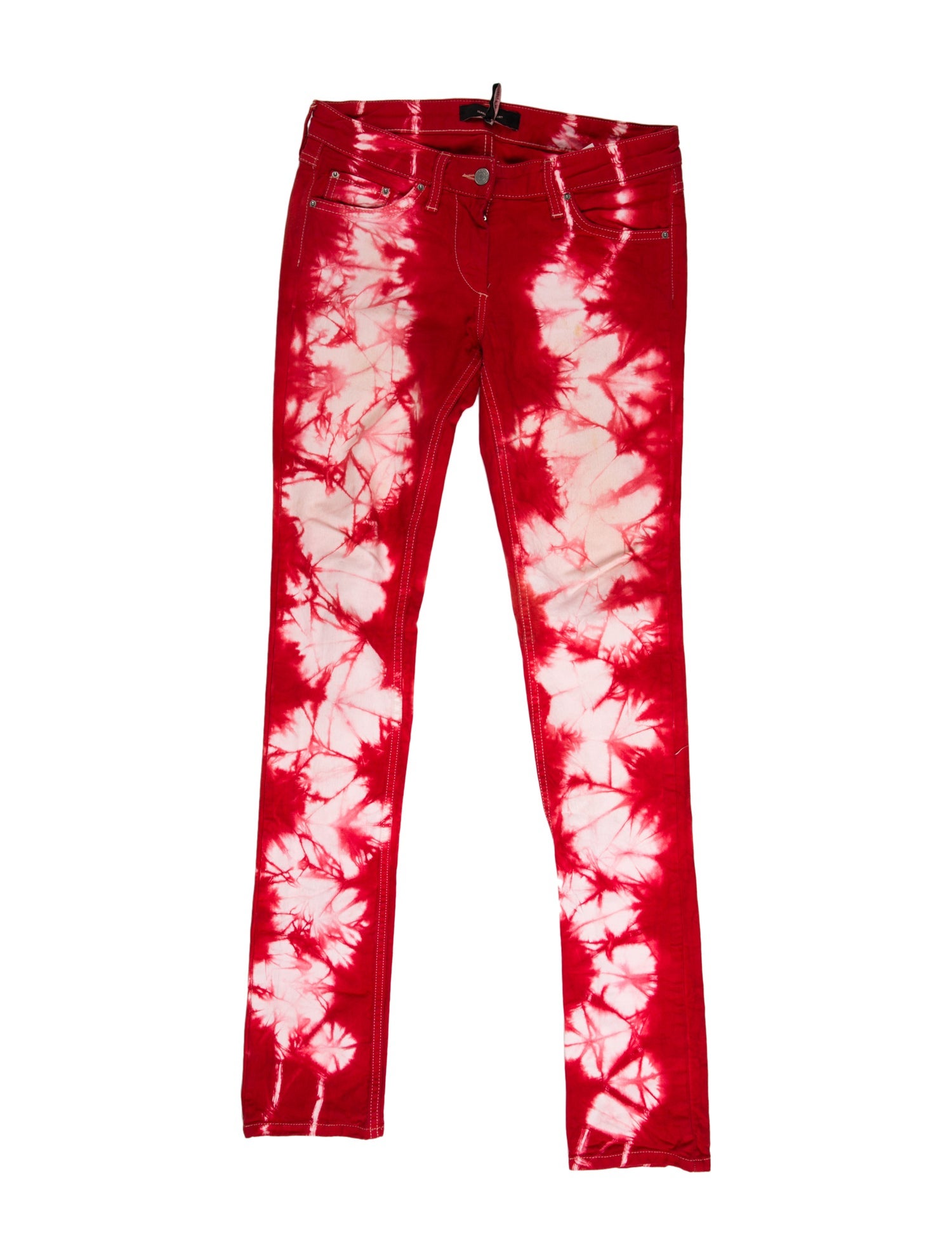 Isabel Marant Low-Rise Straight Leg Jeans