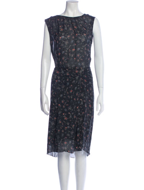 Isabel Marant Silk Knee-Length Dress